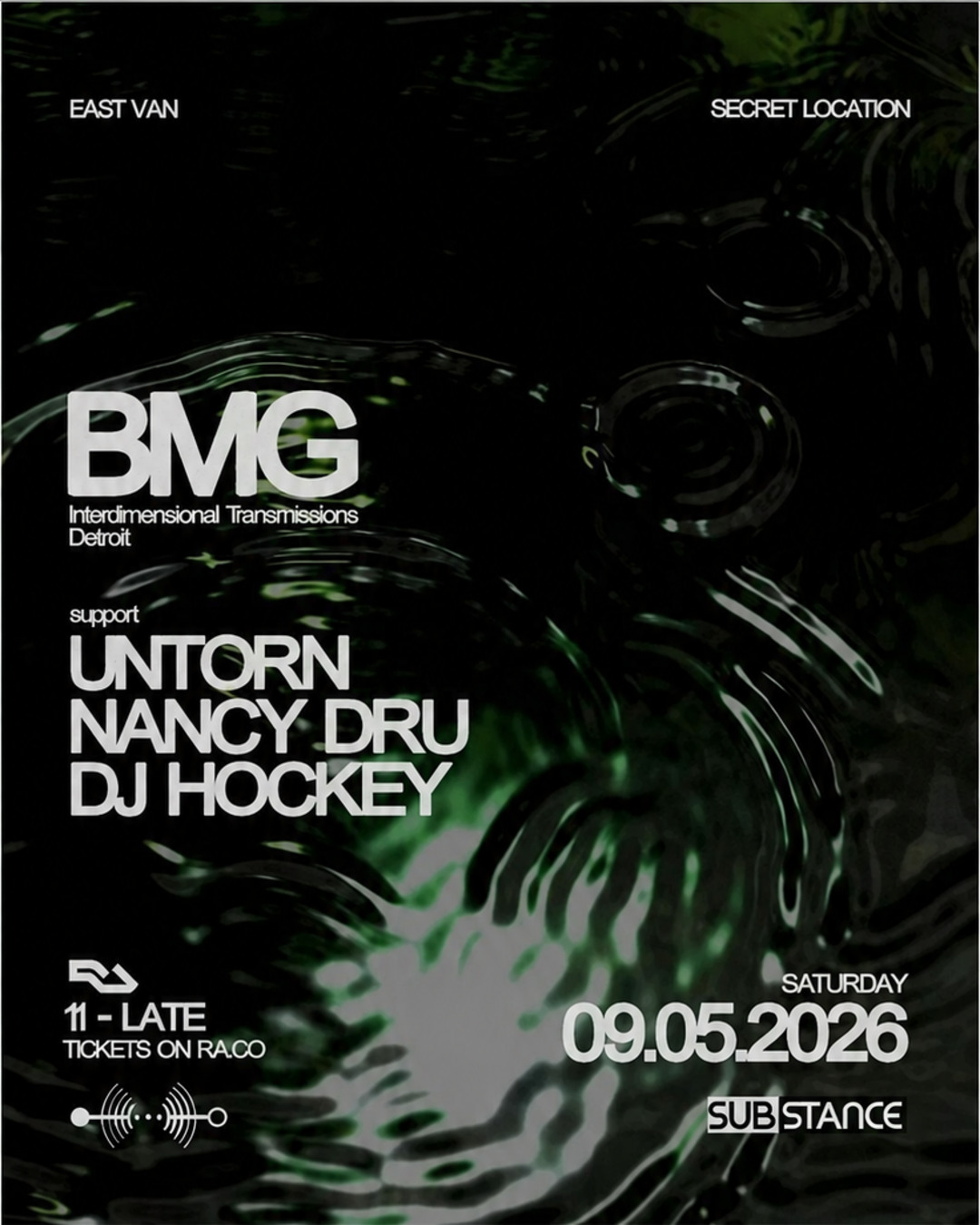 BMG with untorn, Nancy Dru and DJ Hockey in East Vancouver